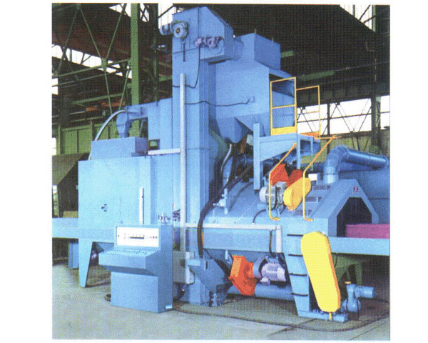 钢型方坯棒料抛丸清理机